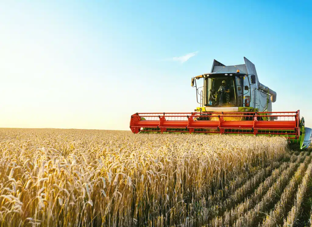 landbruk, tresking, landbruksmaskiner